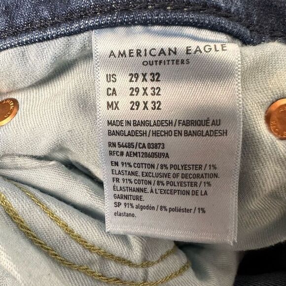 American Eagle 29X32 AirFlex+ Slim Straight Jean - Picture 6 of 12